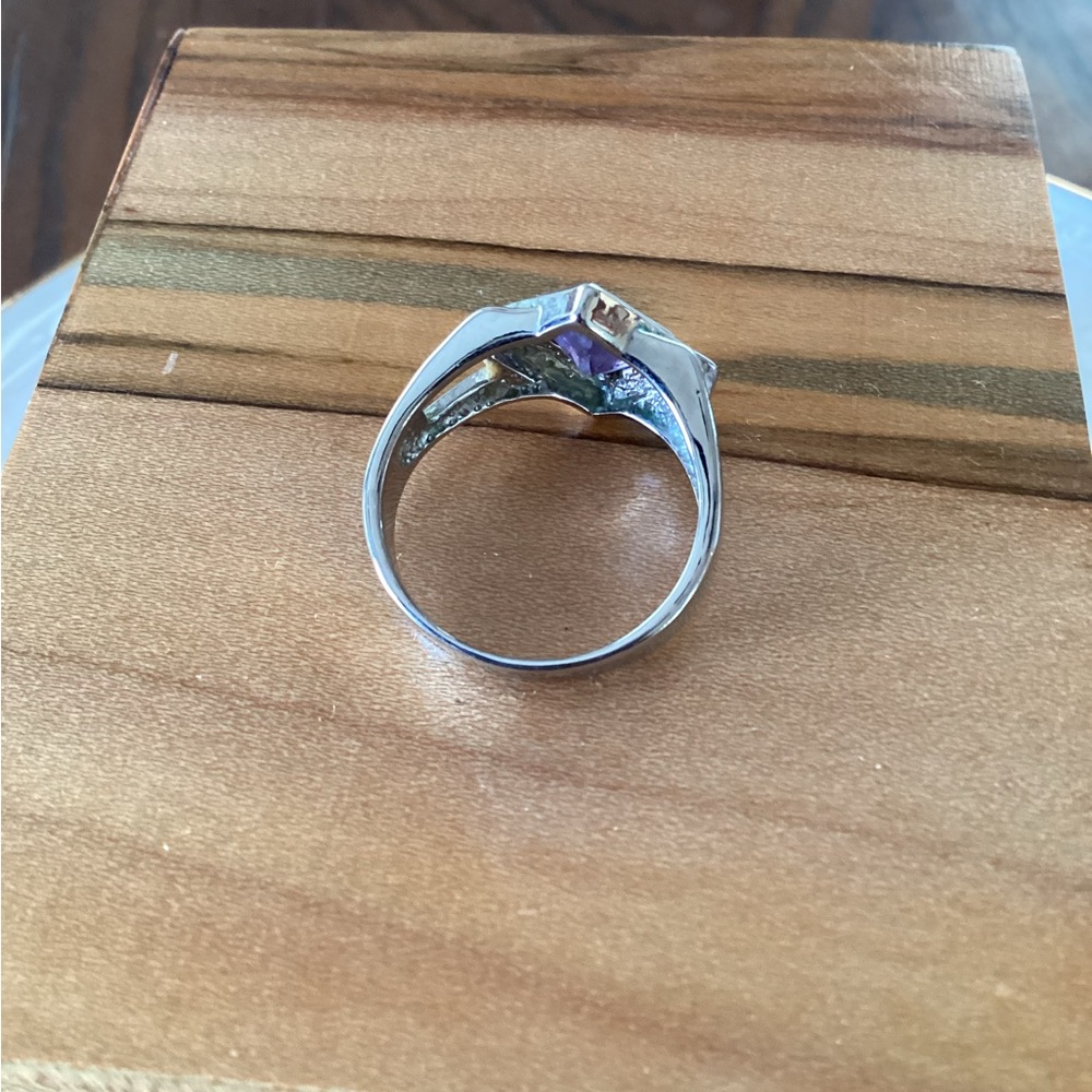 Amethyst Stone Ring - image 4